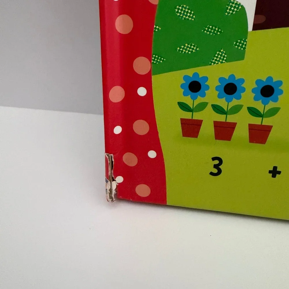 Usborne Lift-the-flap Book Set First Math Colors Numbers